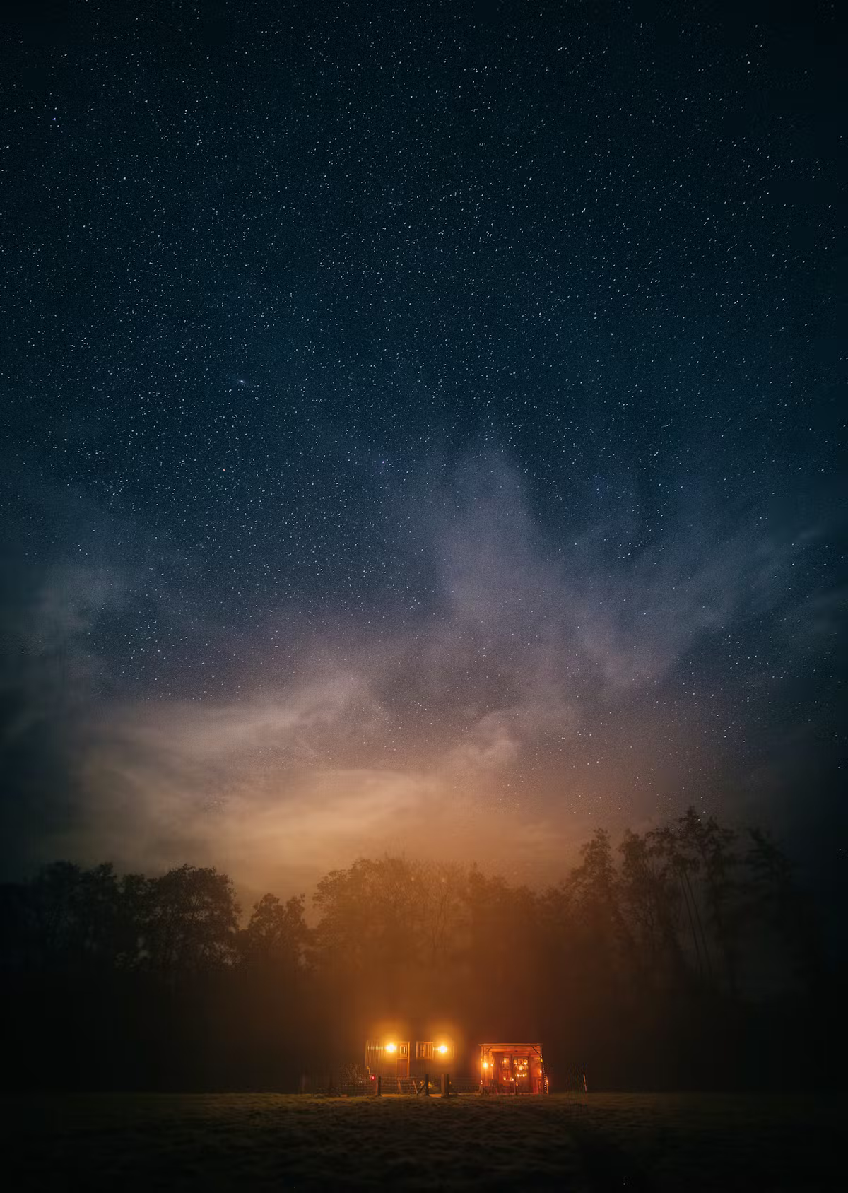 Millie The Hut shepherd's hut glamping in the Welsh Marches
